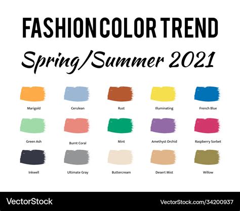 Color Palette Spring Summer 2021 Color Trends We Have Already Talked