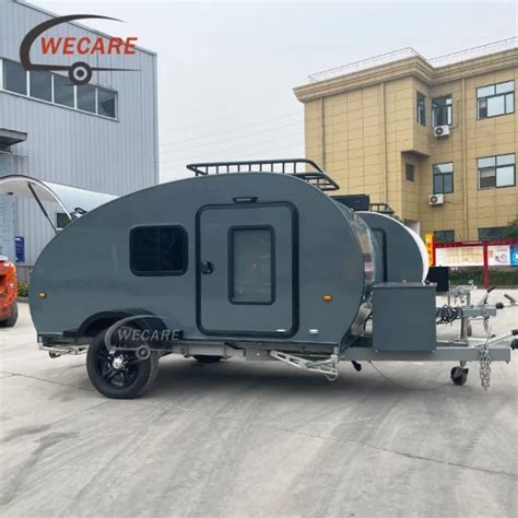 Onlywe European Small Camping Trailer Off Road Caravan Mini Teardrop