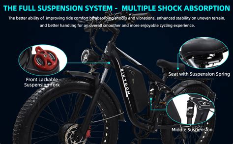 2000W Explore Electric Bike For Adults 48V 19 2AH Removable Long Range