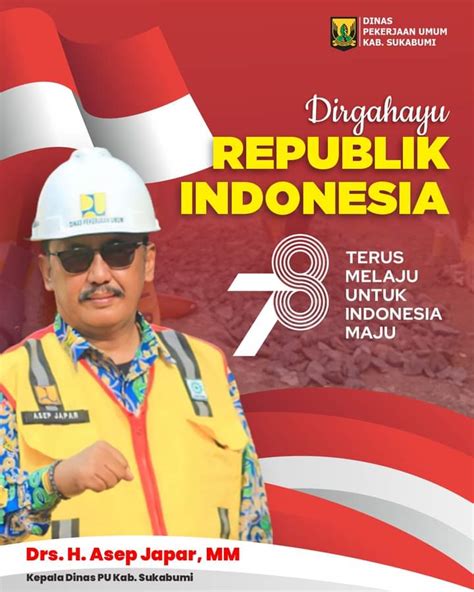 Seluruh Keluarga Besar Dinas PU Kabupaten Sukabumi Mengucapkan