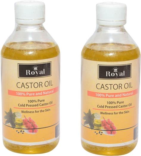 Royal 100 Pure Cold Pressed Castor Oil Hair Oil Price In India Buy Royal 100 Pure Cold