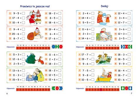 Matematyka na wesoło 1 Dodawanie i odejmowanie w zakresie 12