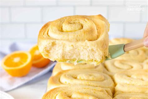 Homemade Orange Rolls