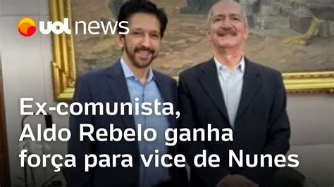 Ex Comunista Aldo Rebelo Ganha For A Para Vice De Nunes E Acena Ao