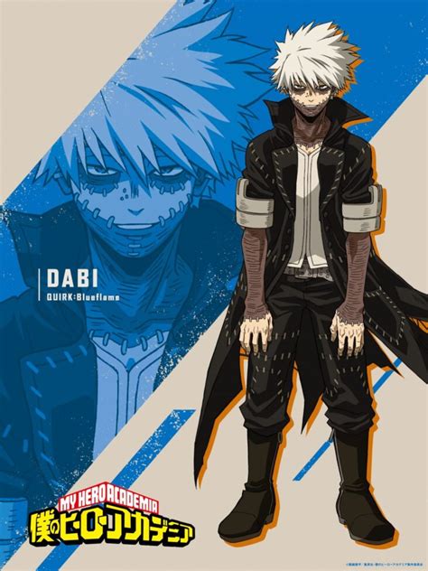 My Hero Academia New Dabi Character Visual Released Anime Explained