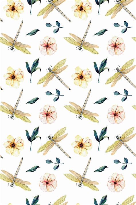 Dragonfly Peel and Stick Wallpaper or Non-pasted