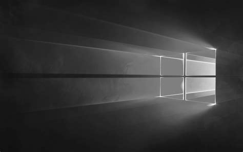 Windows 10 Black Wallpaper - WallpaperSafari