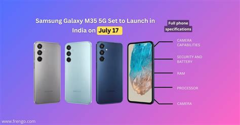 Samsung Galaxy M35 5g Set To Launch In India On July 17