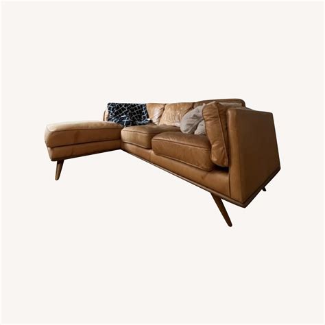 Article Leather Sectional Sofa - AptDeco