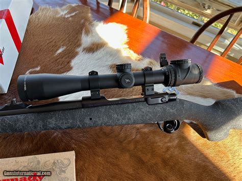 Ruger M Hawkeye African Rifle Ruger With Trijicon Scope