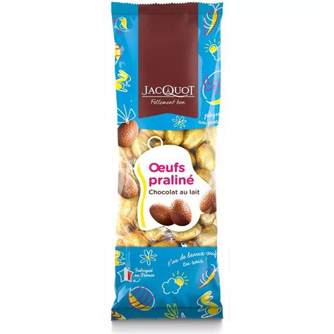 Jacquot Oeufs Praliné Au Chocolat Au Lait Vrac 600g Pas Cher Auchanfr