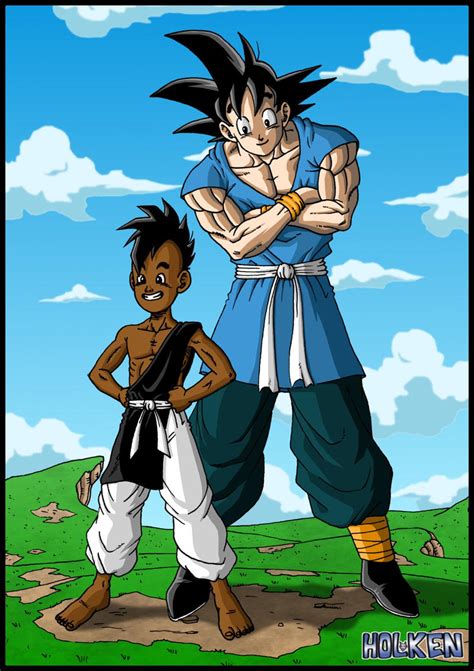 Uub And Son Goku By Dbzwarrior On Deviantart