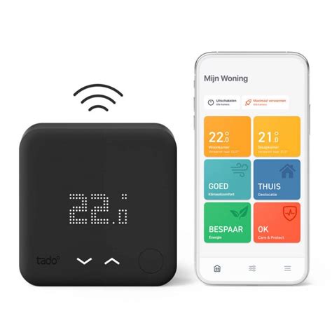 Tado Smart Thermostat V Starterpack Zwart Draadloos