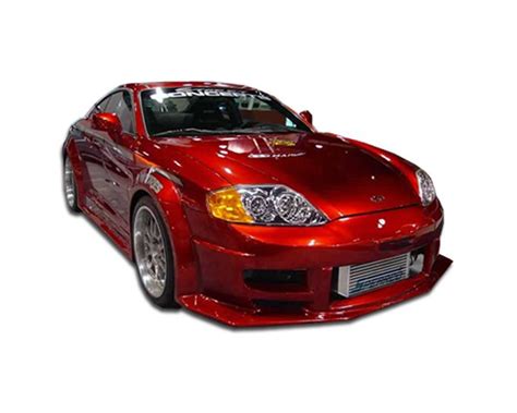 Hyundai Tiburon Duraflex Poison Flared Front Bumper Cover