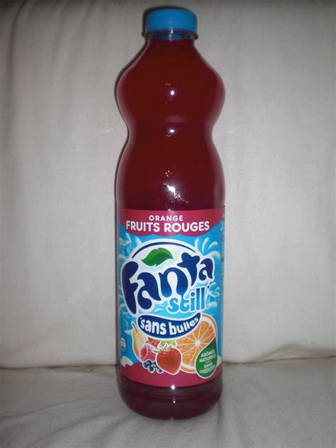 Fanta Still Sans Bulles Orange Fruit Rouges French Still O Flickr