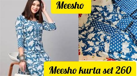 Meesho Kurta Set Under Meesho Kurta Set Haul Meesho Latest