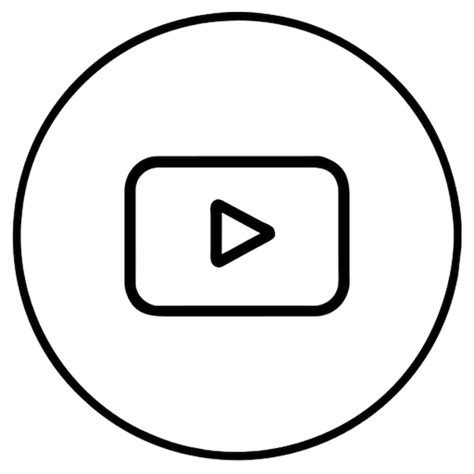 Premium Vector Youtube Icon Icon