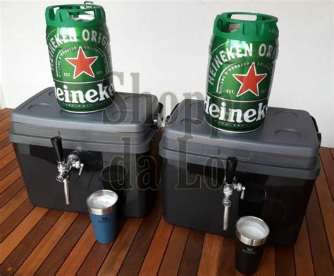 Chopeira Port Til Para Barril Heineken At Barril Cooler Mercado