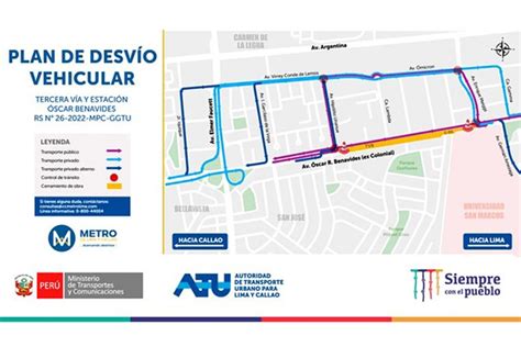 Línea 2 Del Metro Este Lunes 25 Se Inicia El Plan De Desvío Vehicular