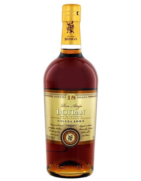 Botran Ron Anejo 1893 Solera 18 40 Cl 70 Guatemala Rum Beccafico