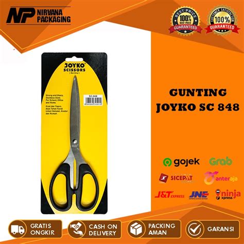 Jual GUNTING BESAR JOYKO SC 848 SC848 SCISSORS PEMOTONG STAINLESS STEEL