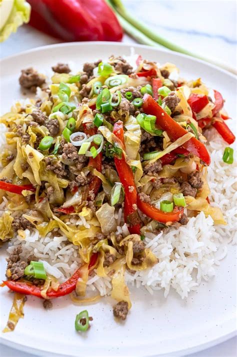 Black Pepper Beef And Cabbage Stir Fry Recipe Yummy And Fully