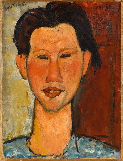 Bildnis Chaim Soutine Portrait De Chaim Soutine Staatsgalerie