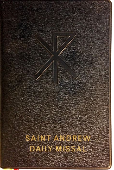 Saint Andrew Daily Missal Lefebvre Dom Gaspar Amazon Books