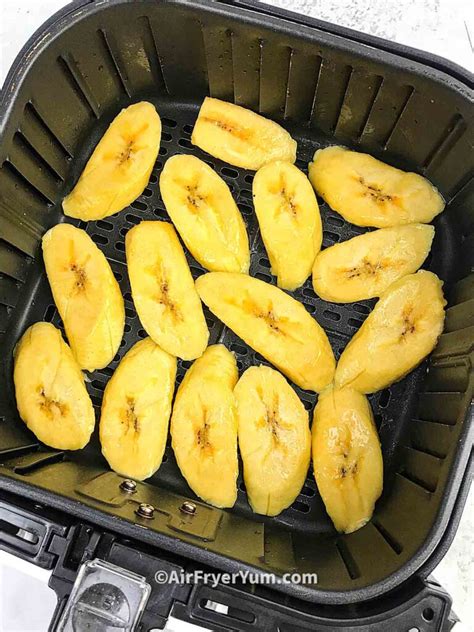 how long to cook plantains in air fryer