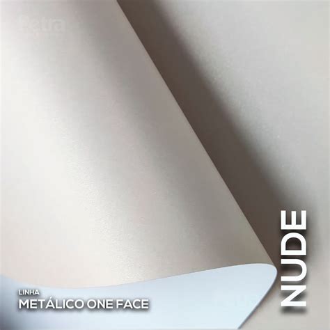 Papel Perolado Nude One Face x g m² folhas