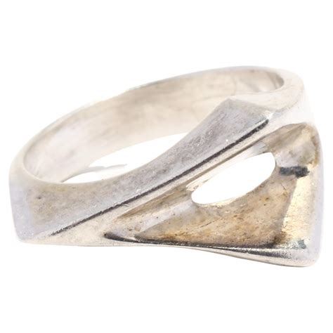 Alexander Calder Sterling Silver Ring At Stdibs