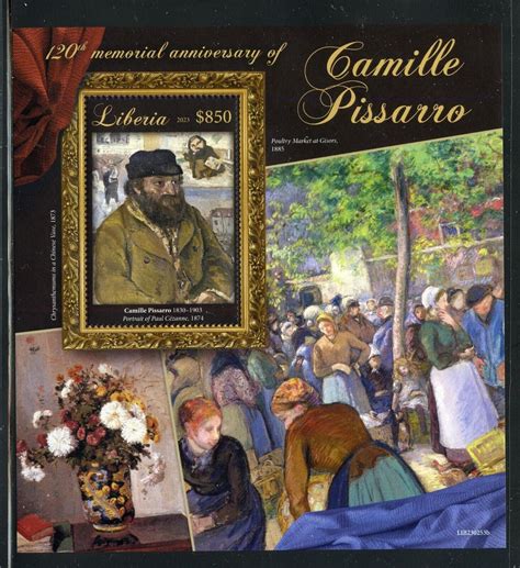 Liberia Th Memorial Ann Of Camille Pissarro Paintings Sou Sheet