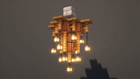 10 Beautiful Minecraft Chandelier Design Ideas - Gamer Empire