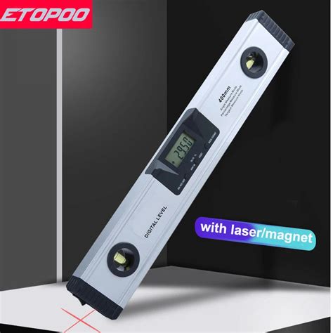 N Vel De Esp Rito Laser Eletr Nico Display Digital Inclin Metro