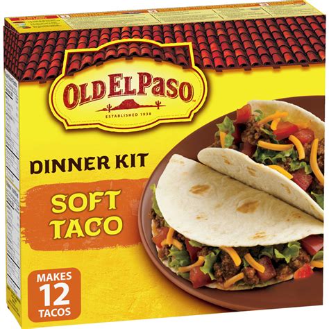 Pack Old El Paso Soft Taco Dinner Kit Seasonsgala