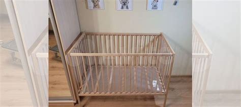 Детская кроватка IKEA Икеа Сниглар Sniglar 120х60 купить в Санкт ...