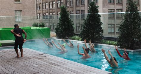 I Tried It: Rooftop Pool Yoga at W Philadelphia