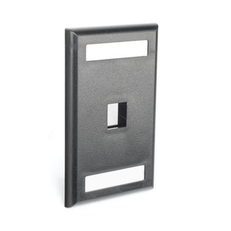 PANDUIT NK1FBL Placa De Pared Vertical Salida Para 1 Puerto Keystone C