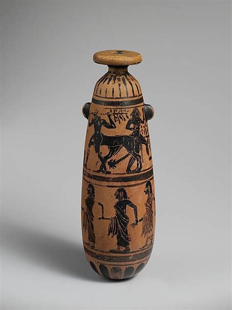 Etruscan Archaic Terracotta Alabastron A Beautiful Piece Of History