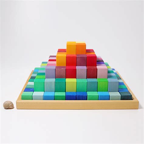 Grimms Gro E Stufenpyramide Bunte Kinderkiste