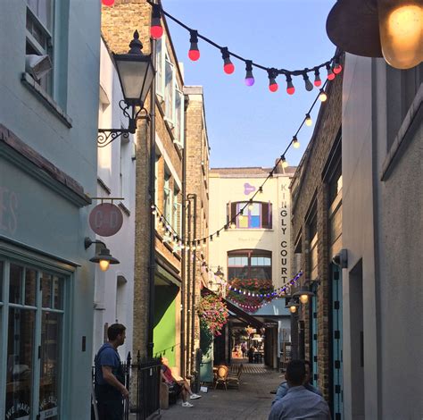 Entrance To Kingly Court In Londons Carnaby District