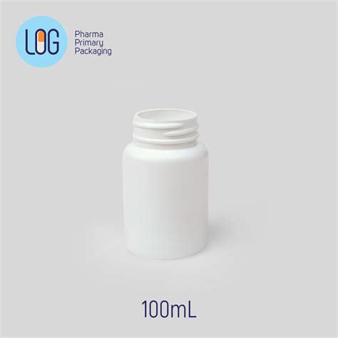 Ml Hdpe Bottle Mm Nf White Round Pharma Primary Packaging