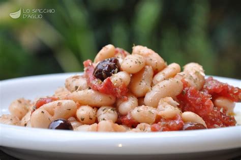 Ricetta Insalata Di Cannellini Pomodorini E Olive Le Ricette Dello