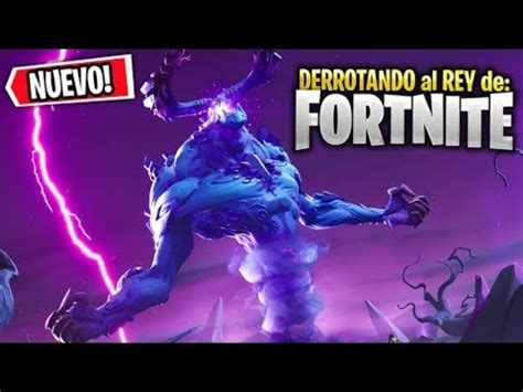 Fortnite El Rey De La Tormenta Youtube