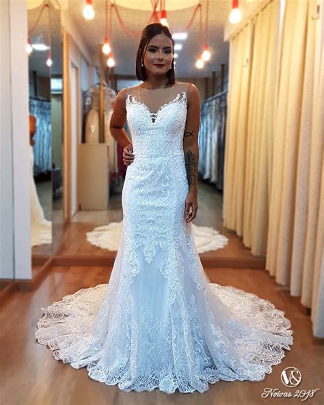 Vestido De Noiva Aluguel Barato - Aluguel de Vestido de Noiva Fascinante - Aluguel e Venda de Vestidos de ...