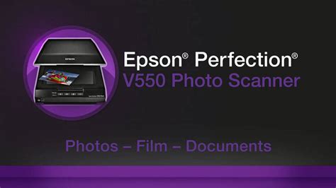 Epson Perfection V550 Photo Scanner Black V550 - B11B210201 - Best Buy