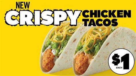 Low-Cost Crispy Chicken Menus : Del Taco Crispy Chicken