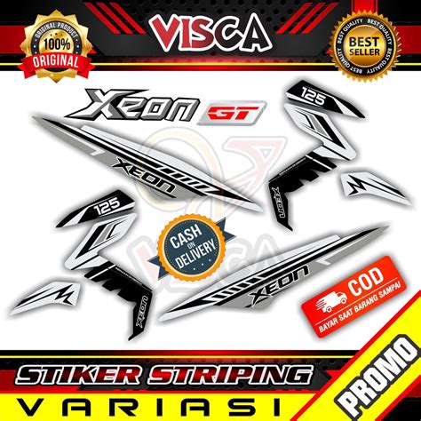 Jual Striping Xeon Gt 125 Stiker Sticker Striping Variasi Lis Yamaha