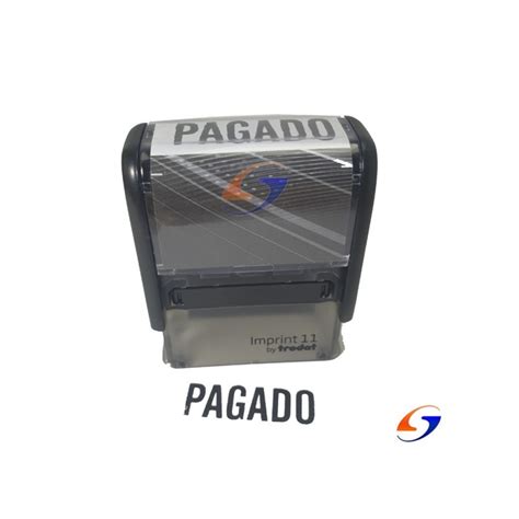 Sello Automatico Pagado X Mm Papeleria