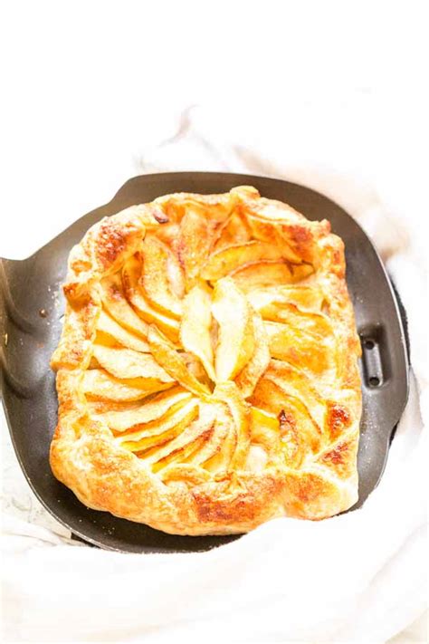 How To Make Air Fryer Apple Galette Fast Food Bistro